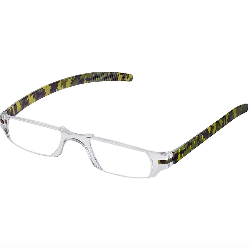 Fisherman Eyewear Slim Vision Rimless Readers in Camo